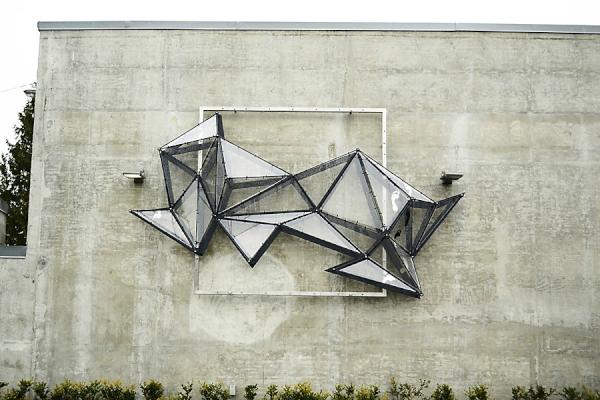 Photo: of an art installation called Tread Lightly
